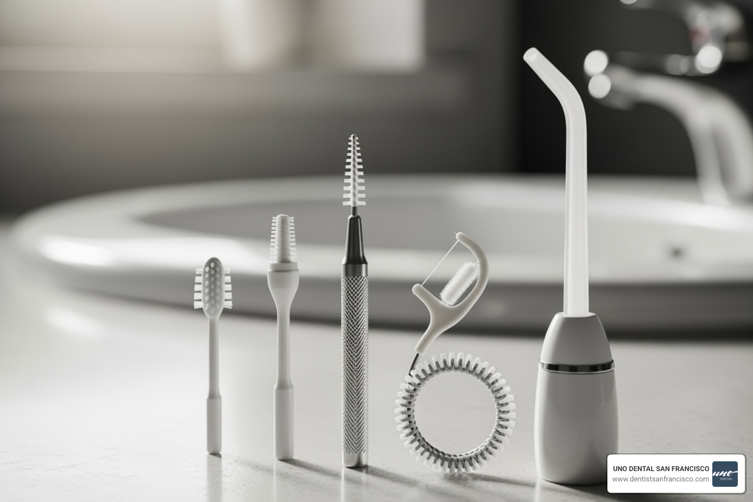 Proper cleaning tools for dental implants - Full mouth implant procedure Proper cleaning tools for dental implants - Full mouth implant procedure