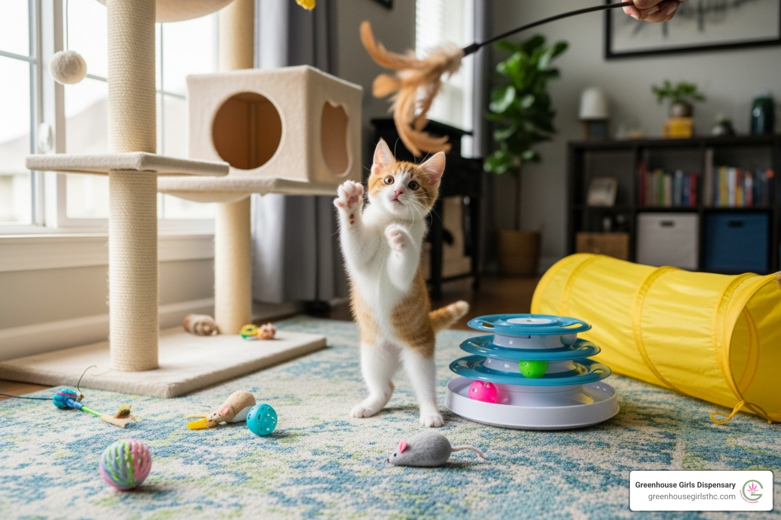 kitten play environment - calming treats for kittens