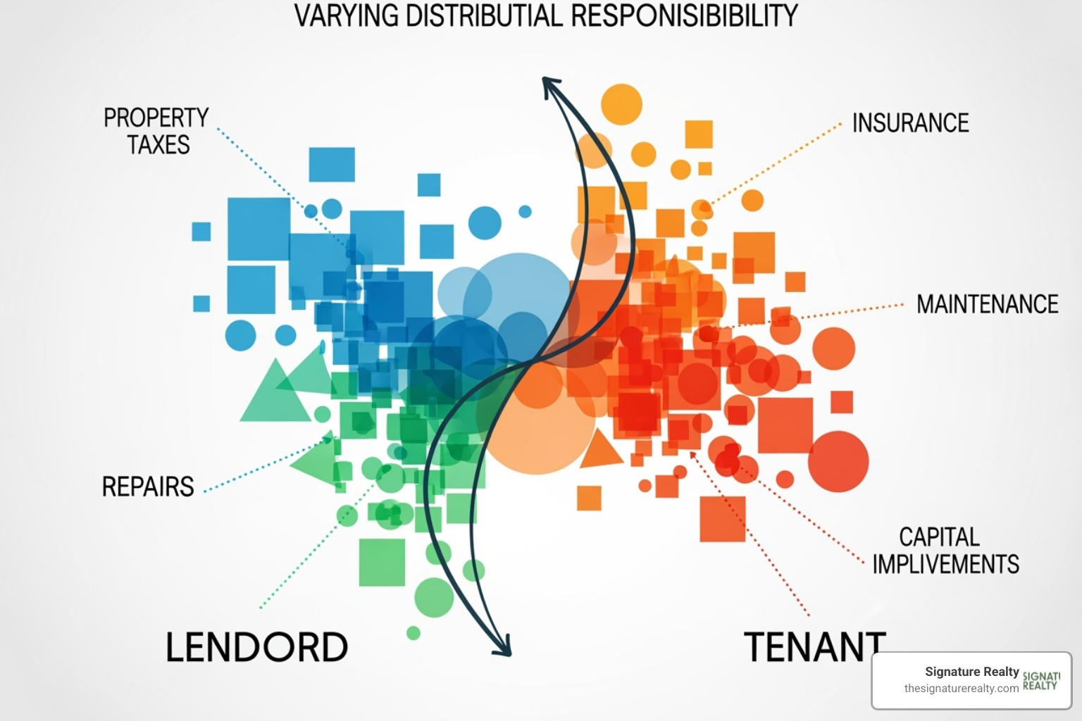 table comparing Gross, Modified Gross, and Triple Net (NNN) leases - commercial property negotiation tips table comparing Gross, Modified Gross, and Triple Net (NNN) leases - commercial property negotiation tips