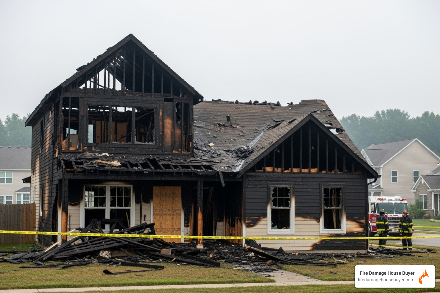 fire damaged house - how much does it cost to fix fire damaged house​