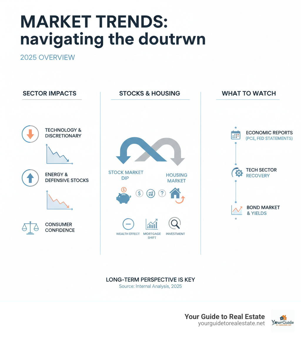 market trends chart - why is stock market down today infographic 