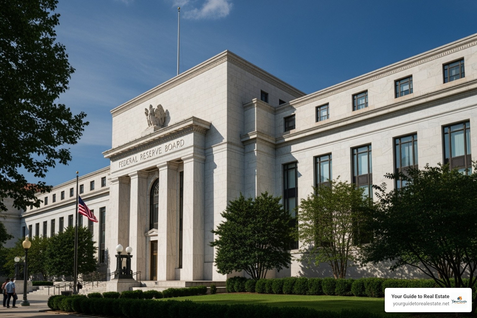 Federal Reserve building - why is stock market down today