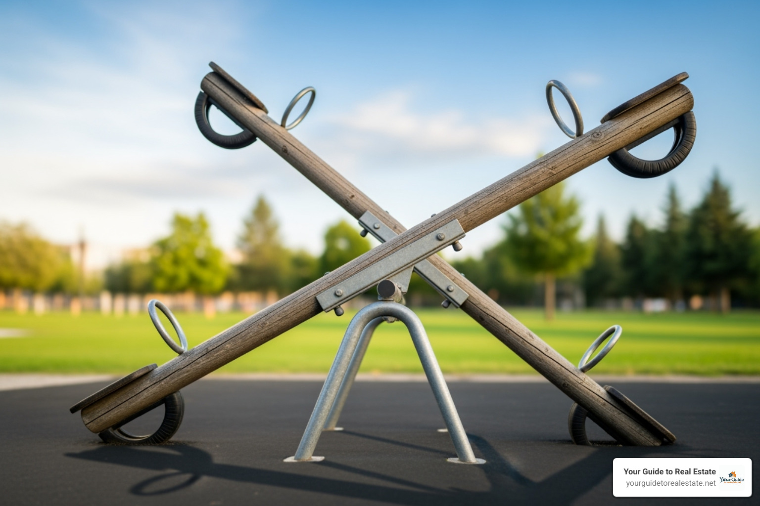 seesaw illustrating the inverse relationship between interest rates and bond prices - difference between stocks and bonds