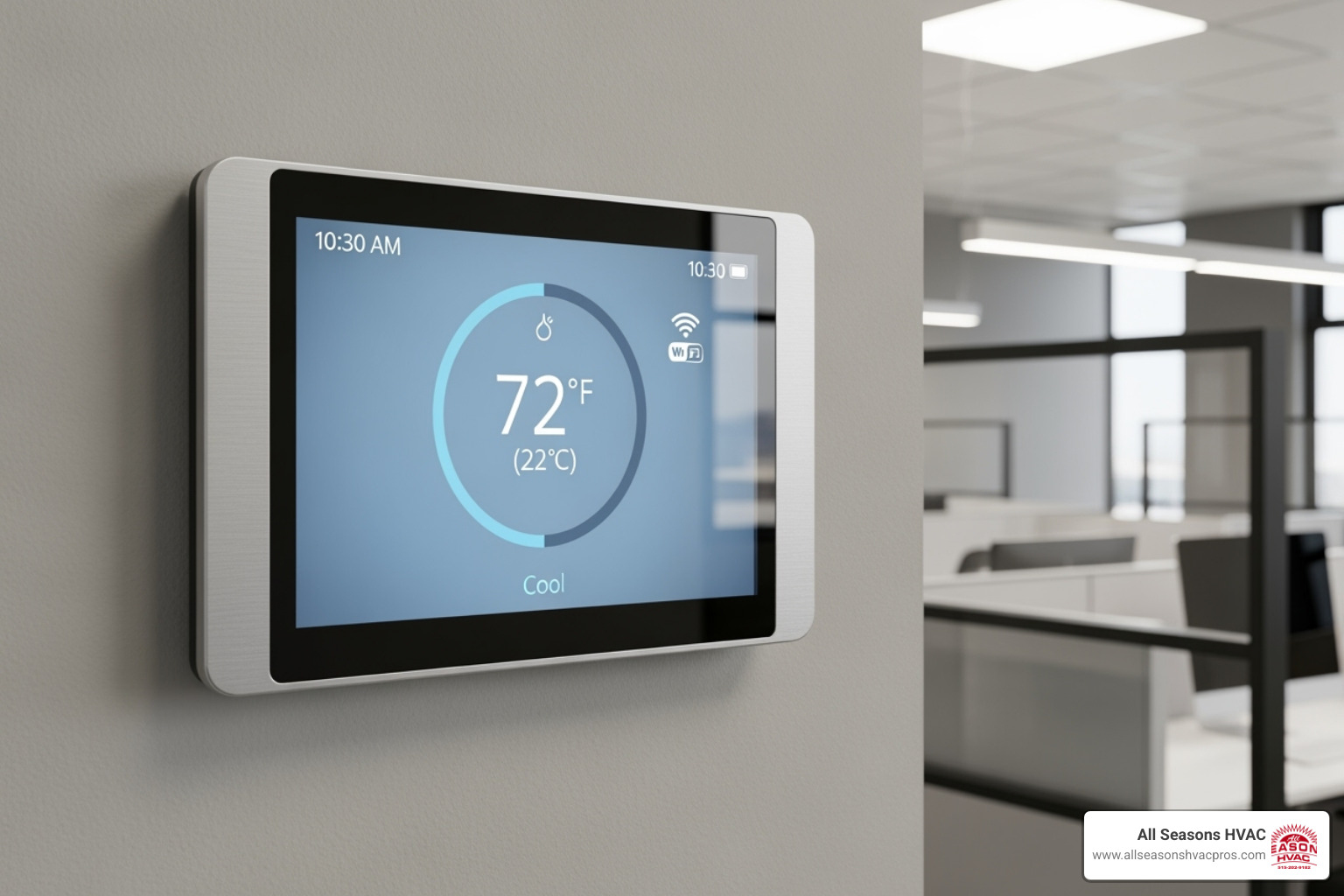smart thermostat in a commercial setting - commercial hvac contractor des moines ia smart thermostat in a commercial setting - commercial hvac contractor des moines ia