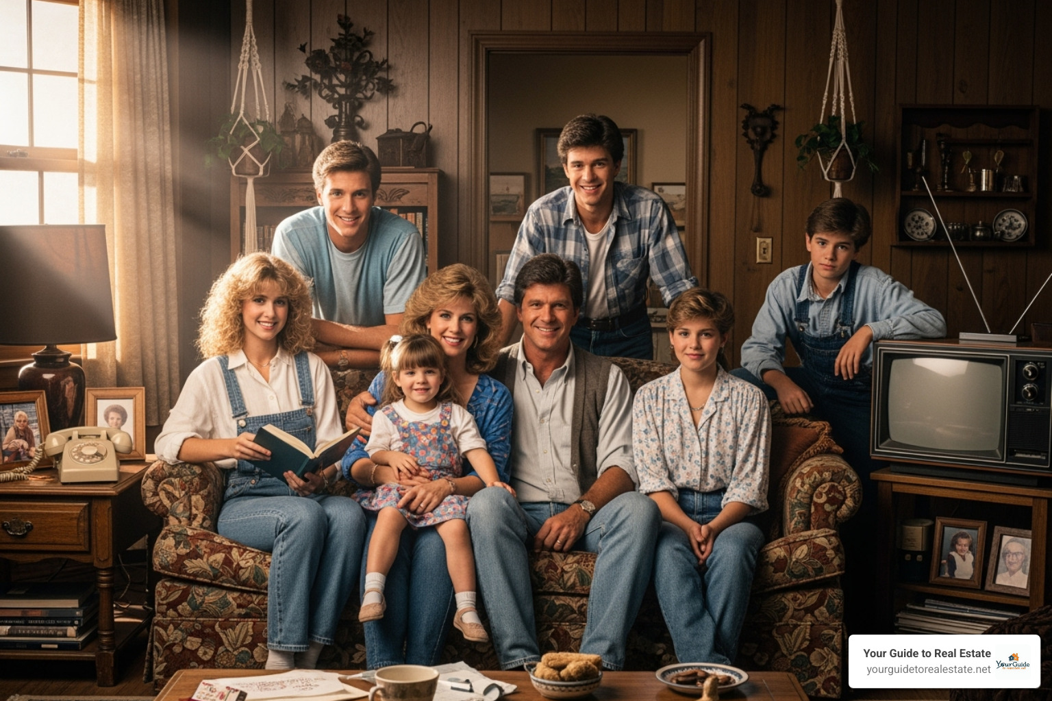 The main cast of 'Growing Pains' from the 1980s, including a young Tracey Gold - tracy gold