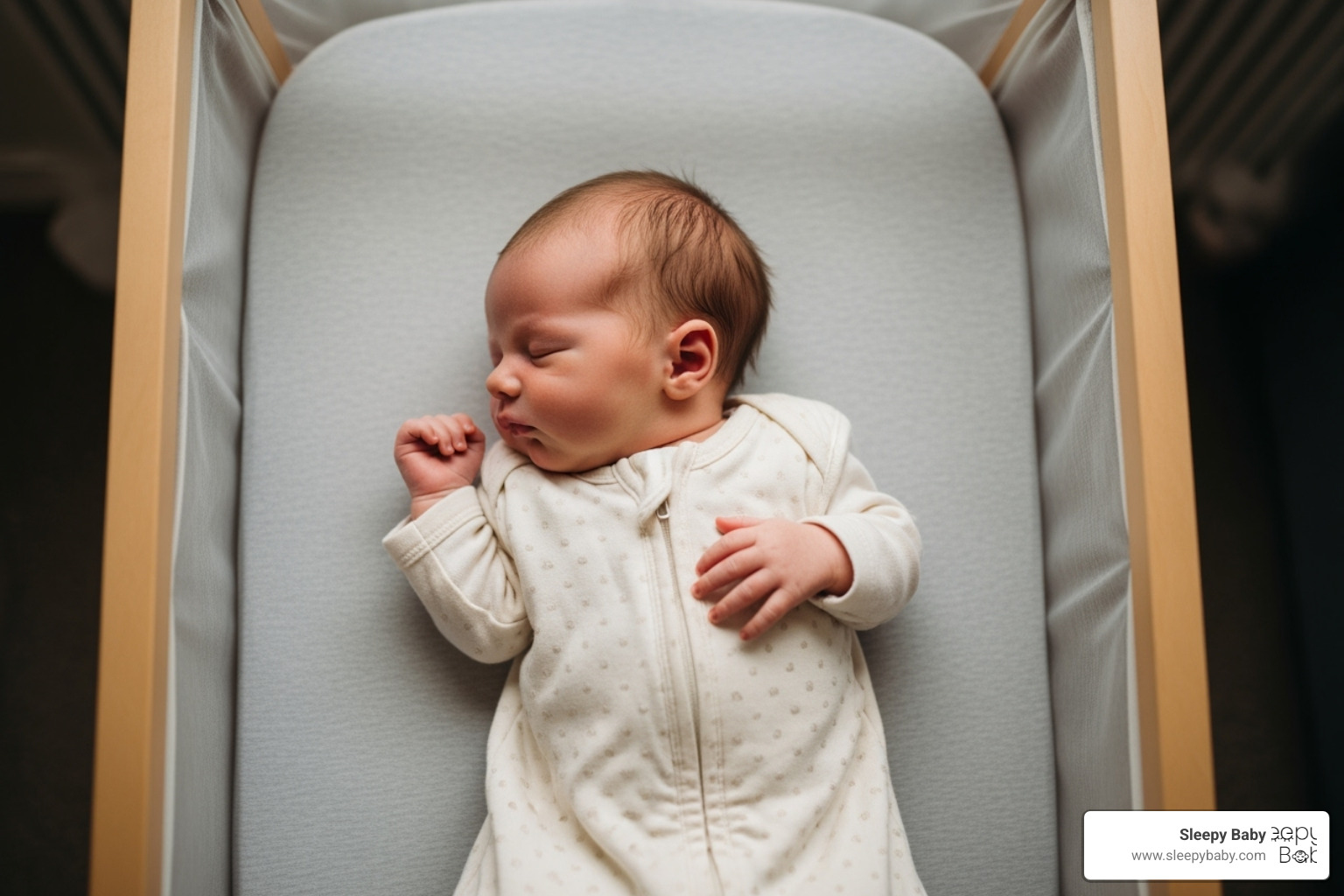 safe sleep environment - newborn sleeping