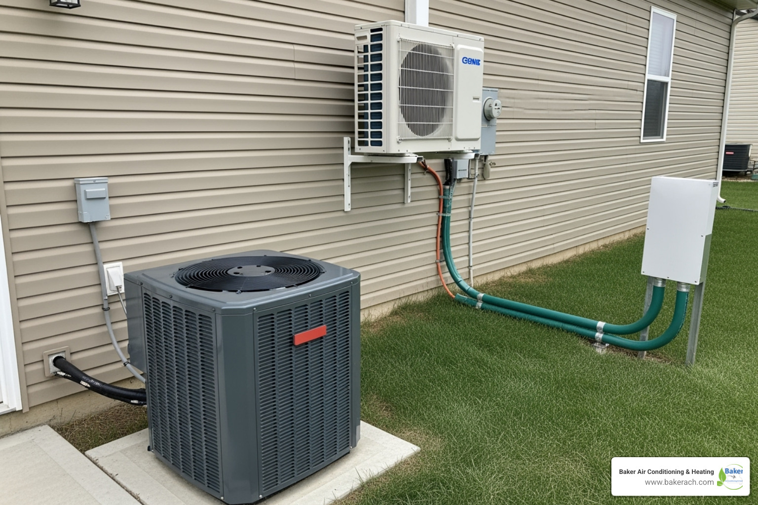 different types of AC units (central, ductless, geothermal loop) - ac installation sunrise beach mo