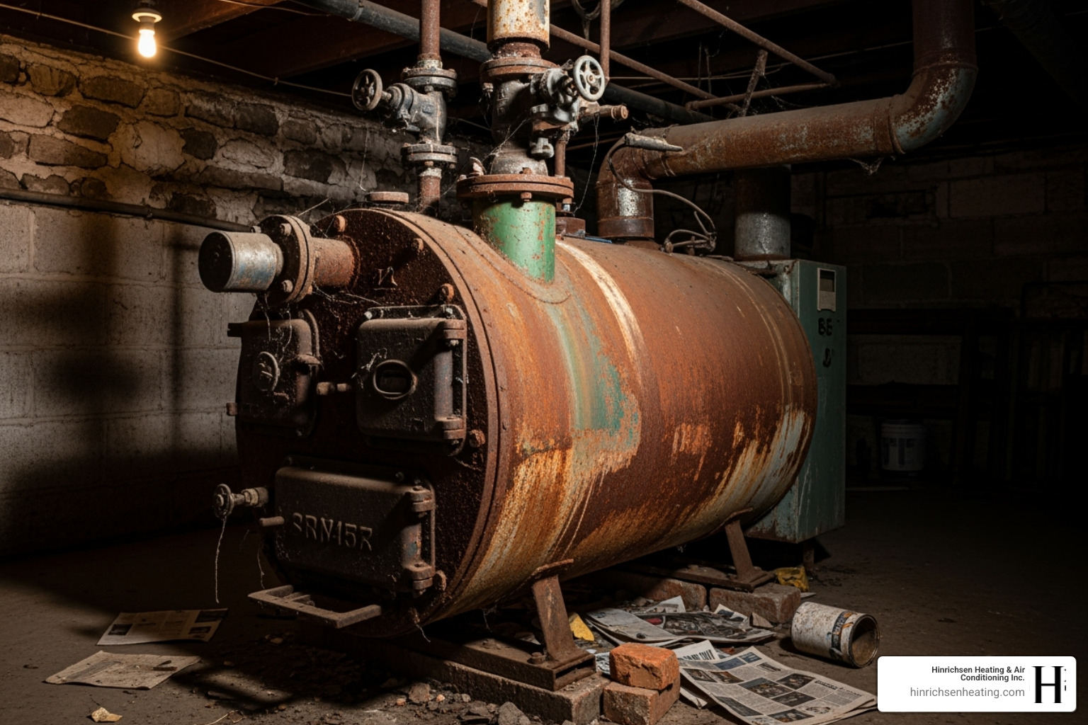 old rusted boiler - boiler installation goodfield il old rusted boiler - boiler installation goodfield il