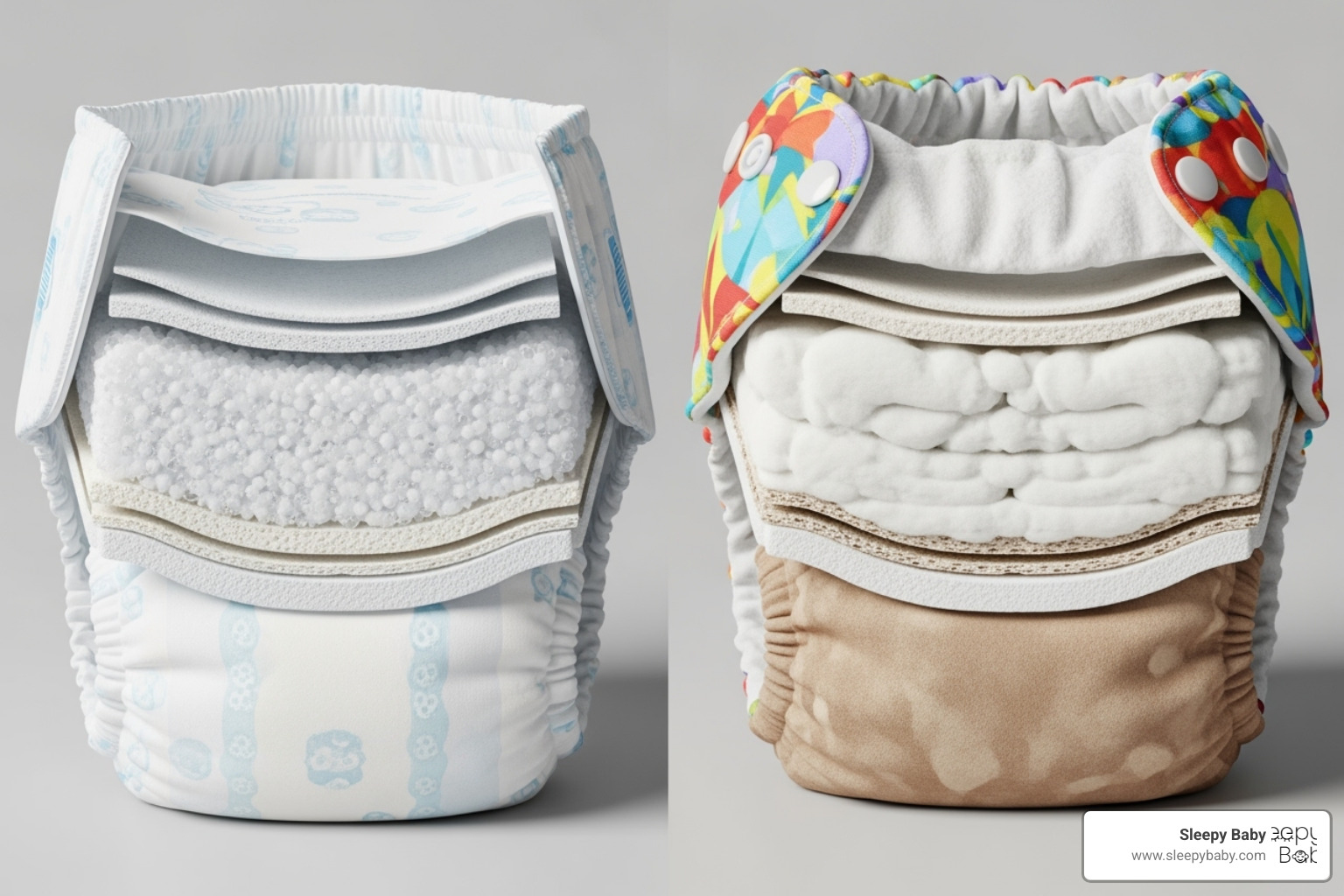 layers of disposable vs cloth nappy - disposable nappies vs reusable layers of disposable vs cloth nappy - disposable nappies vs reusable