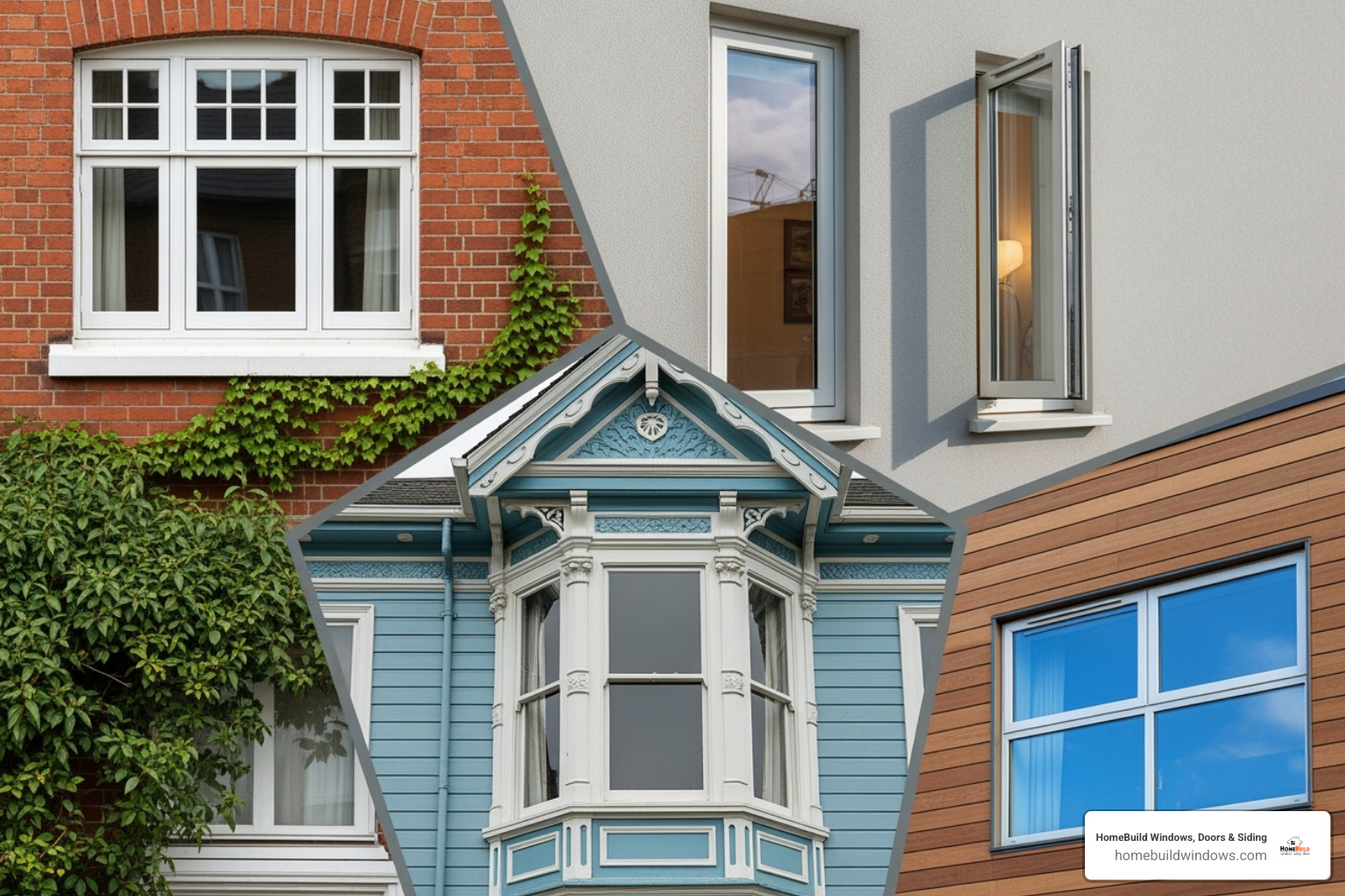 collage showing different window styles - new windows arlington heights collage showing different window styles - new windows arlington heights