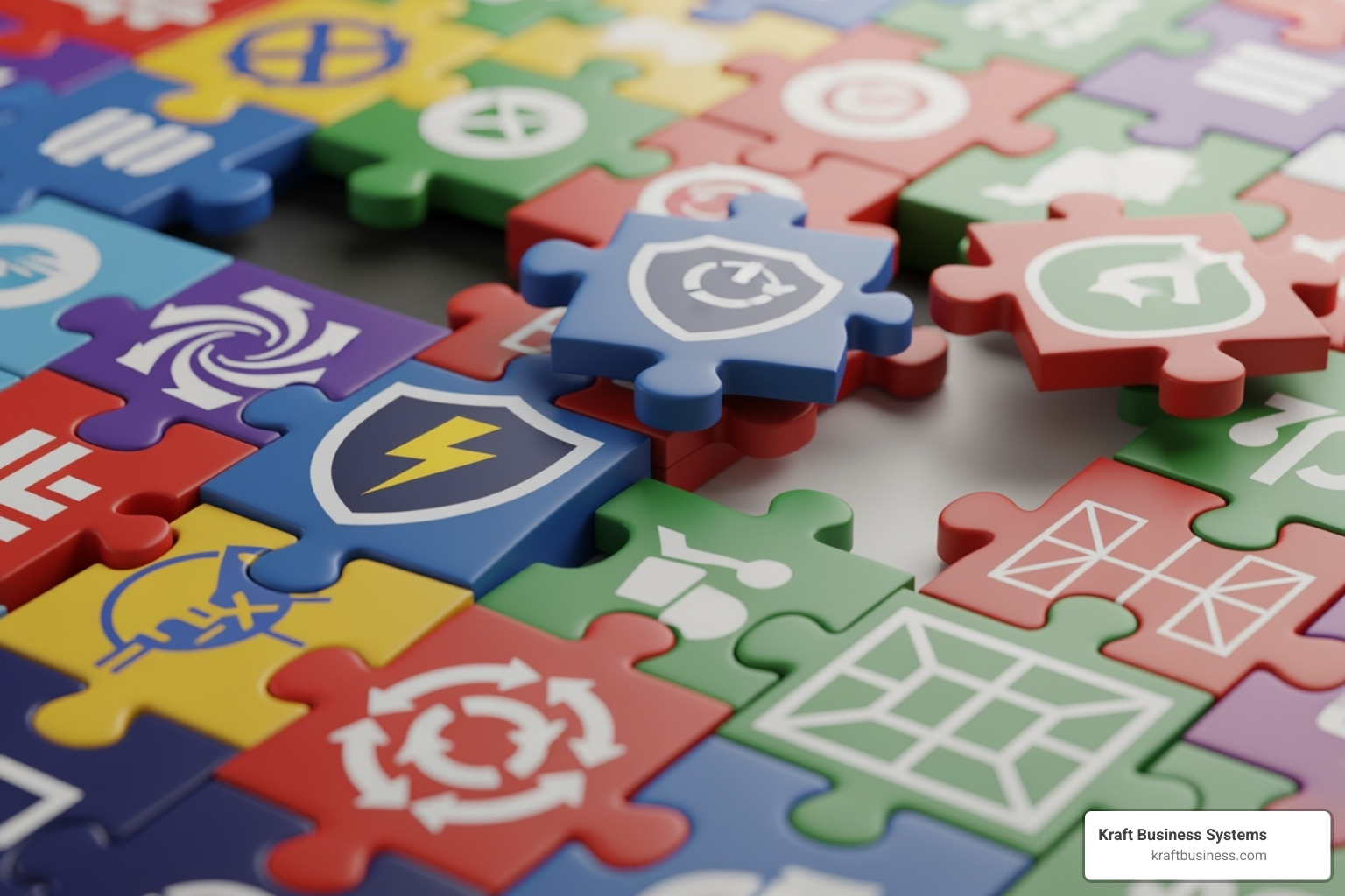 puzzle pieces with compliance framework logos - it compliance services