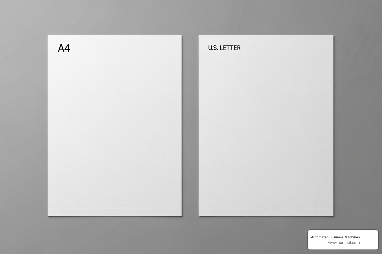 Comparison of A4 paper size and US Letter paper size - A4 paper size