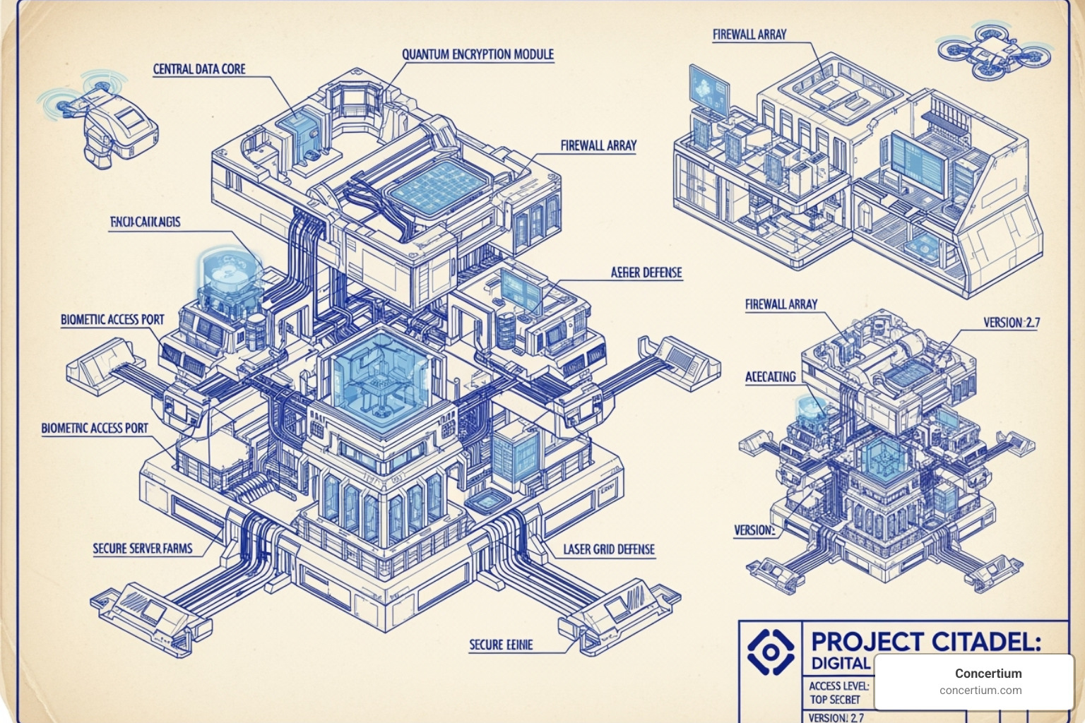 blueprint for a digital fortress - data governance risk and compliance