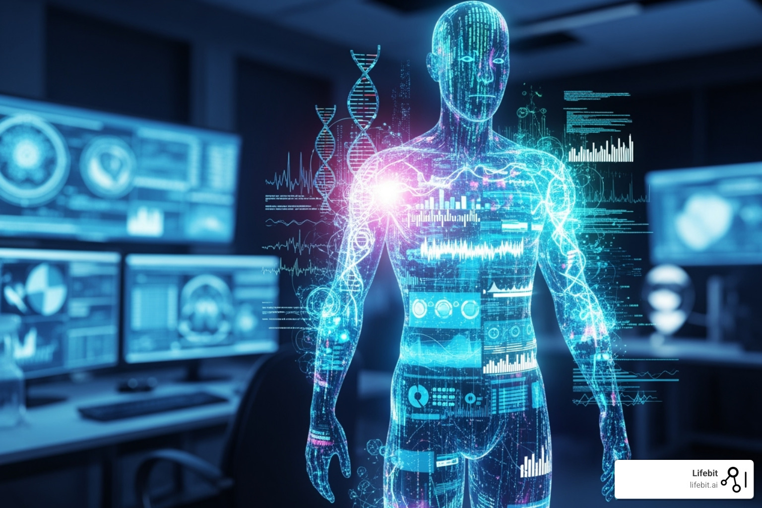 unified patient profile combining genomic data, EMRs, and clinical trial info - data matching technology