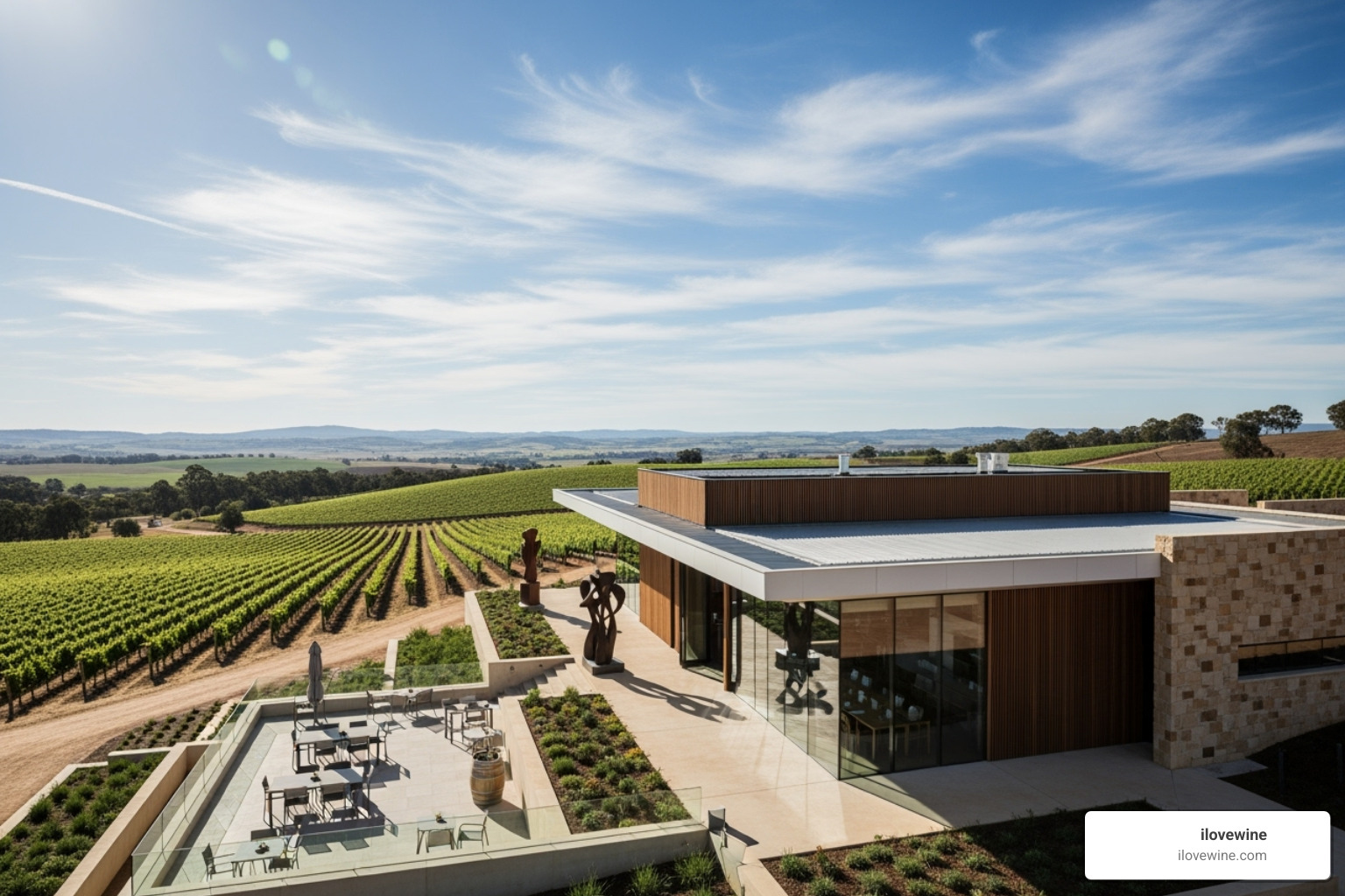 modern winery in Australia's Barossa Valley - Top wine destinations