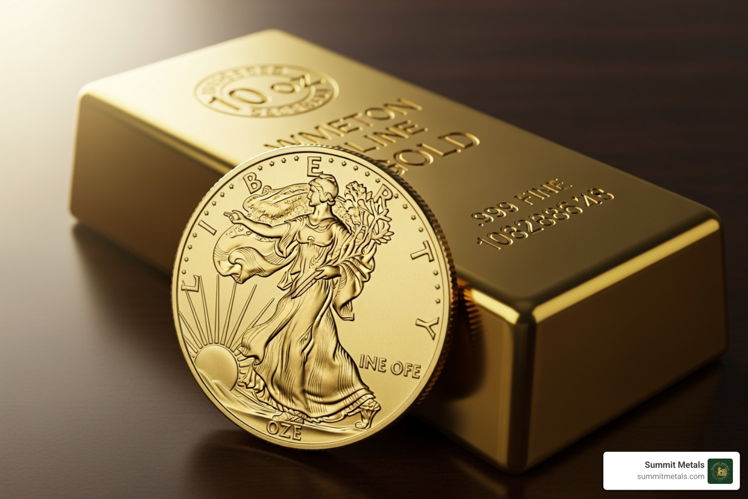 Gold coin and gold bar comparison - buy precious metals online