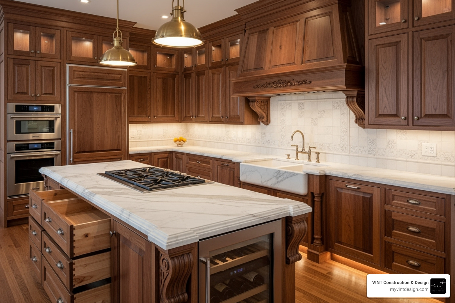 finished luxury kitchen with detailed carpentry - kitchen remodel cost NYC finished luxury kitchen with detailed carpentry - kitchen remodel cost NYC