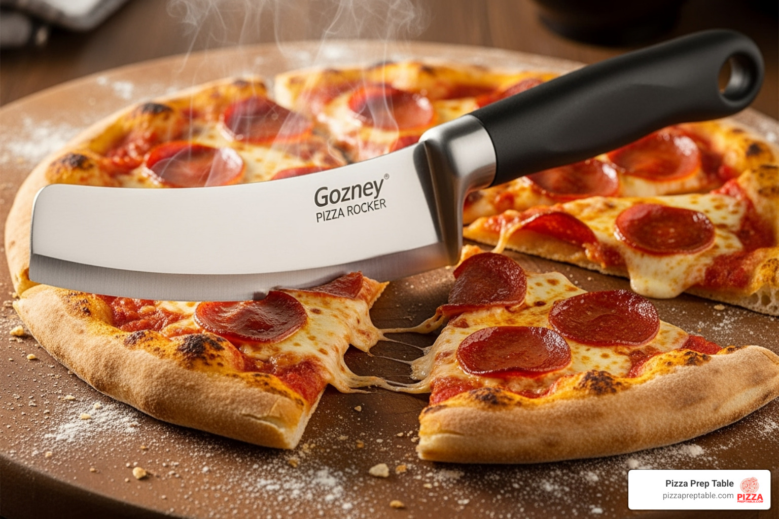 Gozney Pizza Rocker - pizza cutter Gozney Pizza Rocker - pizza cutter