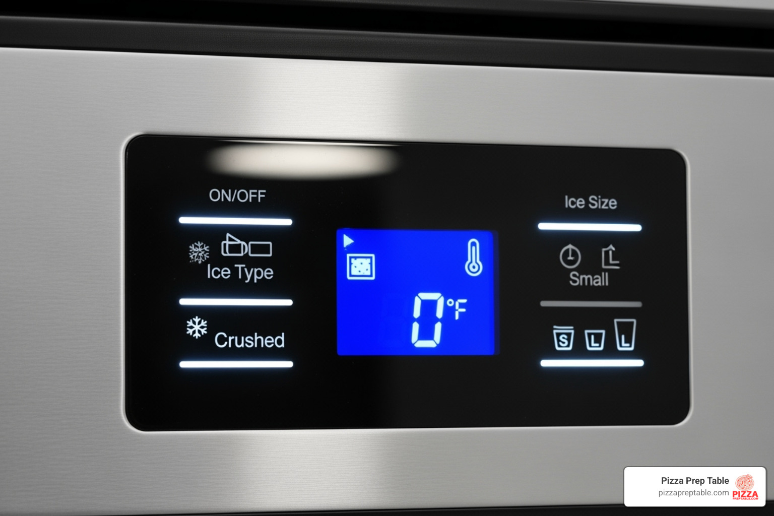 ice maker control panel - ice makers