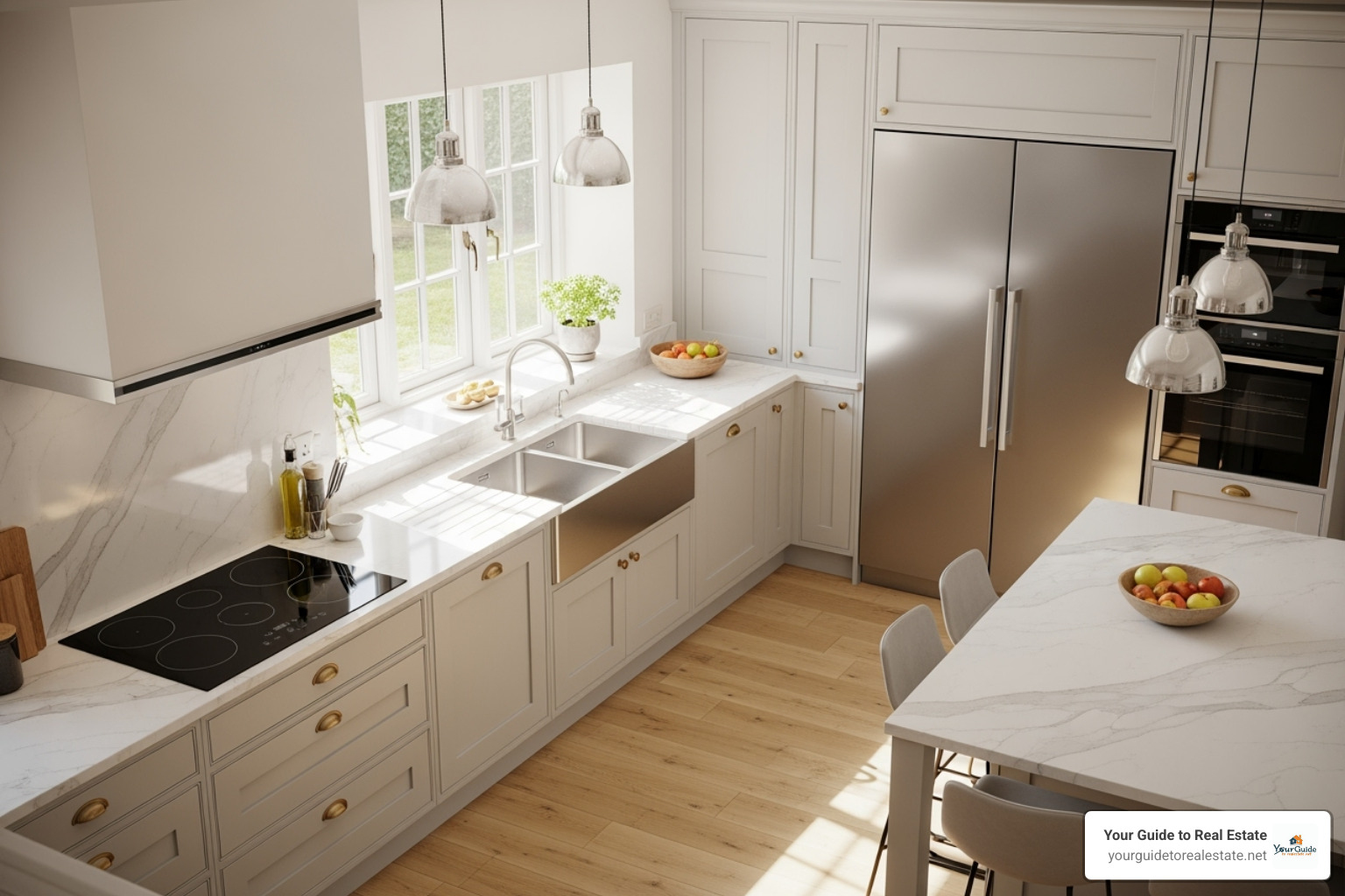 illustrating the work triangle connecting the sink, stove, and refrigerator - kitchen floor plan illustrating the work triangle connecting the sink, stove, and refrigerator - kitchen floor plan