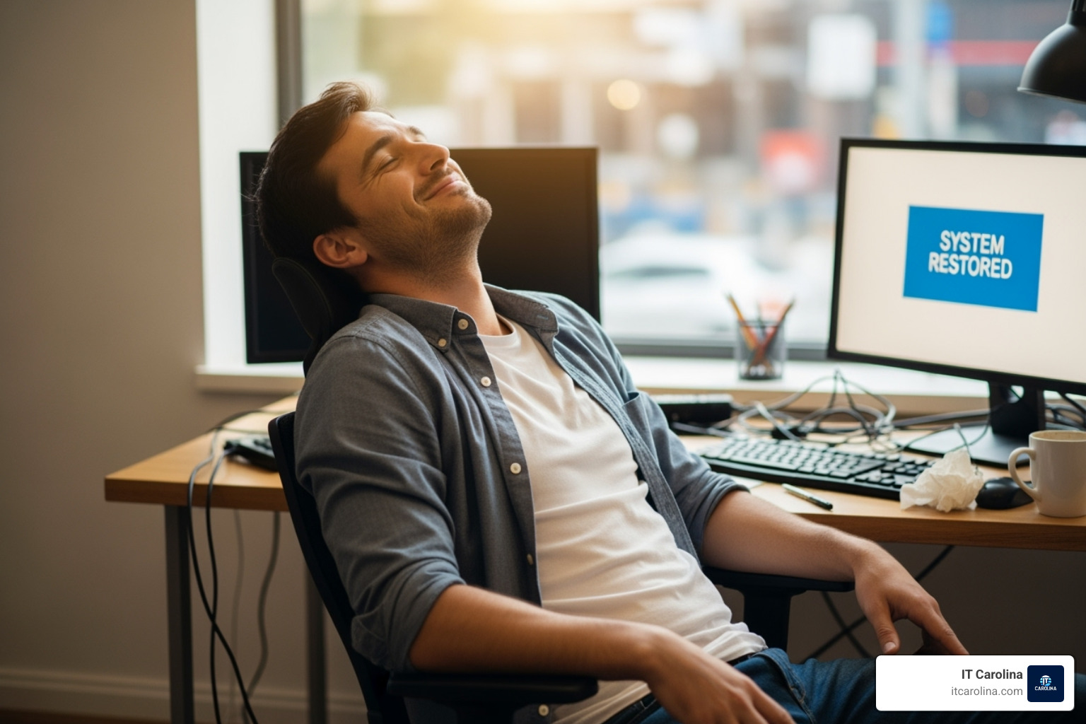 business owner relieved - it support for small business charlotte business owner relieved - it support for small business charlotte