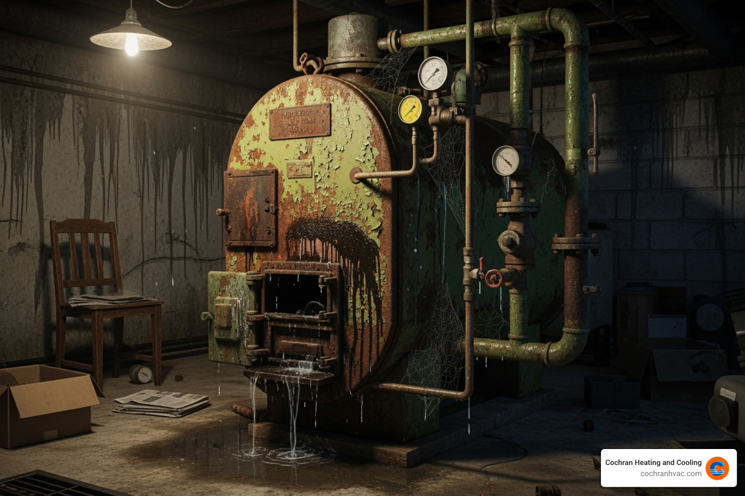 old, leaking, or rusty boiler in a basement - high-efficiency boiler jeannette pa old, leaking, or rusty boiler in a basement - high-efficiency boiler jeannette pa