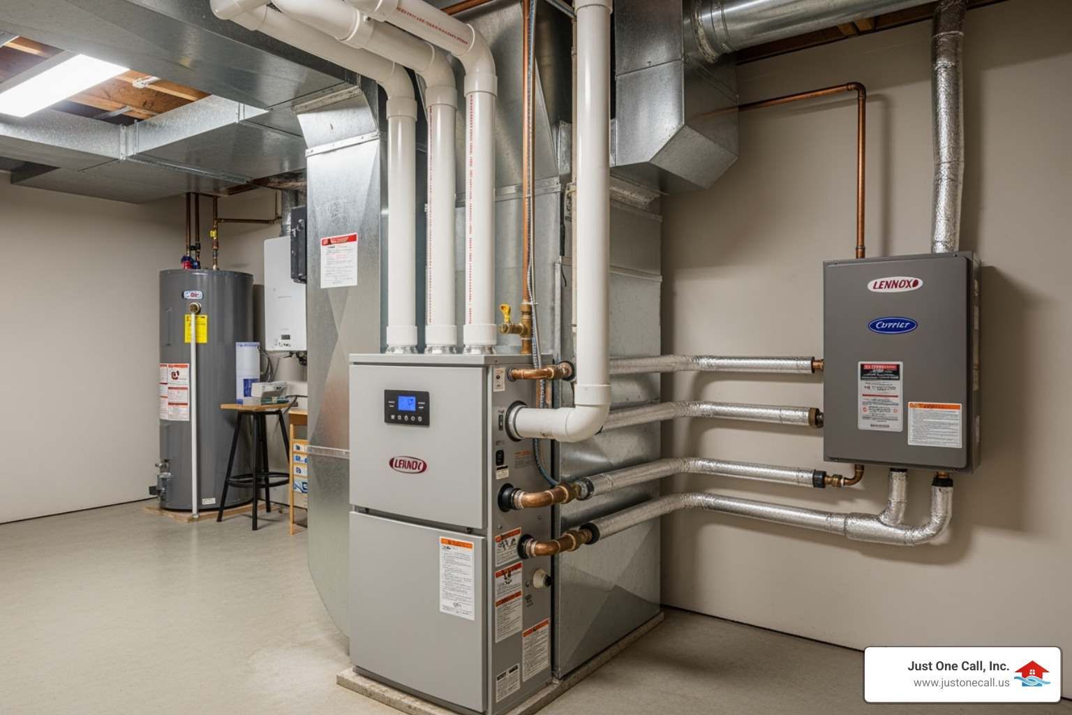 modern high-efficiency furnace unit - furnace installation glendale ca