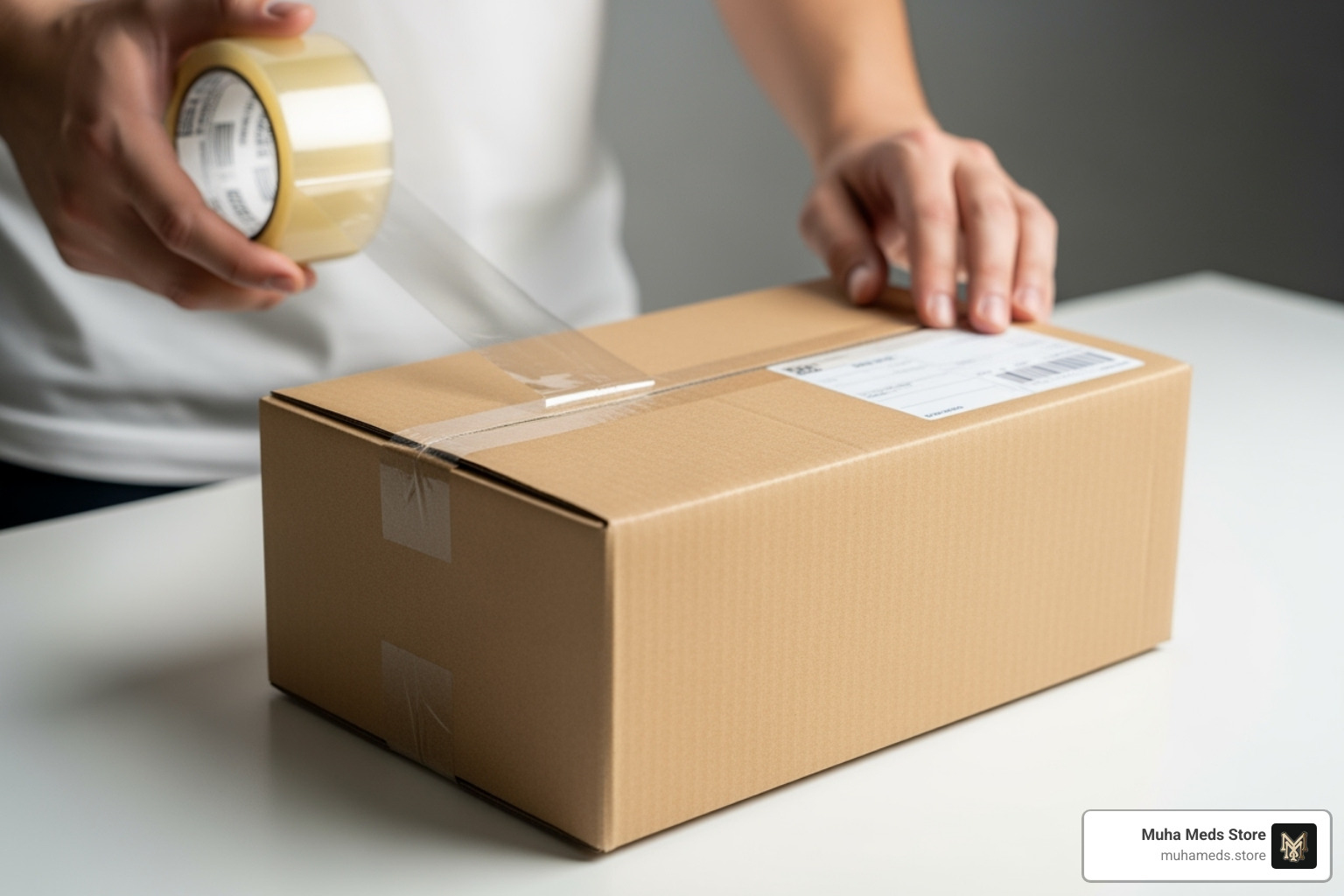 Discreetly packaged order being prepared for nationwide delivery - buy Packwood Pre-Roll – Italian Cherryz online