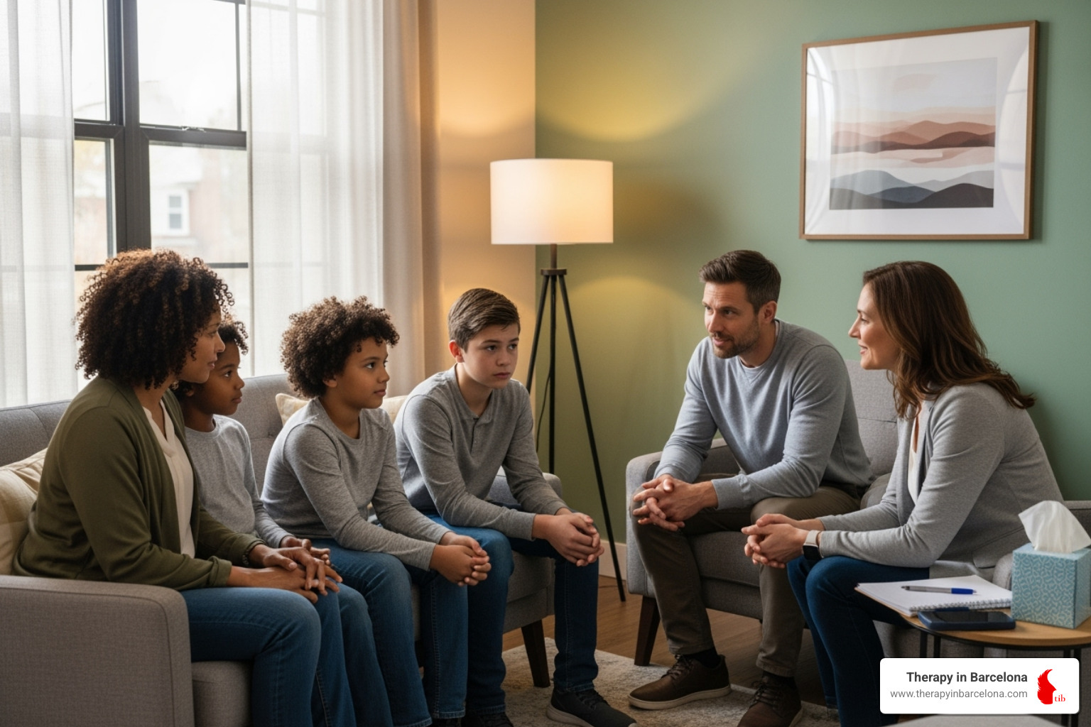 anxious family - family therapy for anxiety