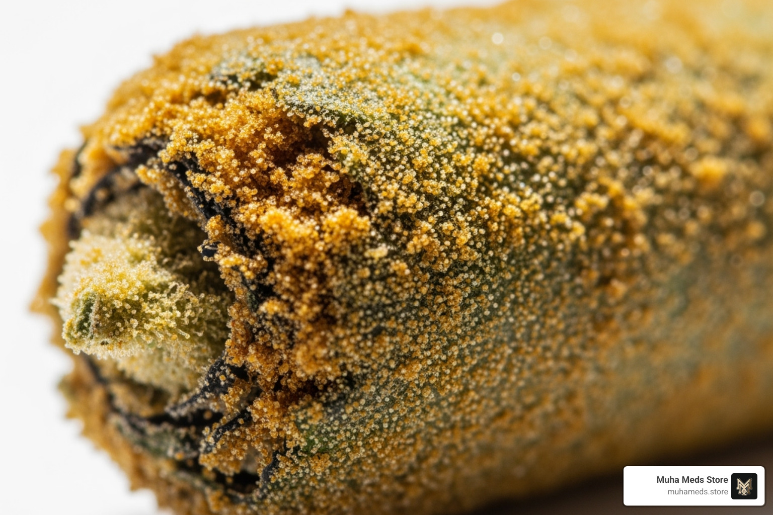 Dense kief coating on the Packwood pre-roll - buy Packwood Pre-Roll – Lucky Charm 