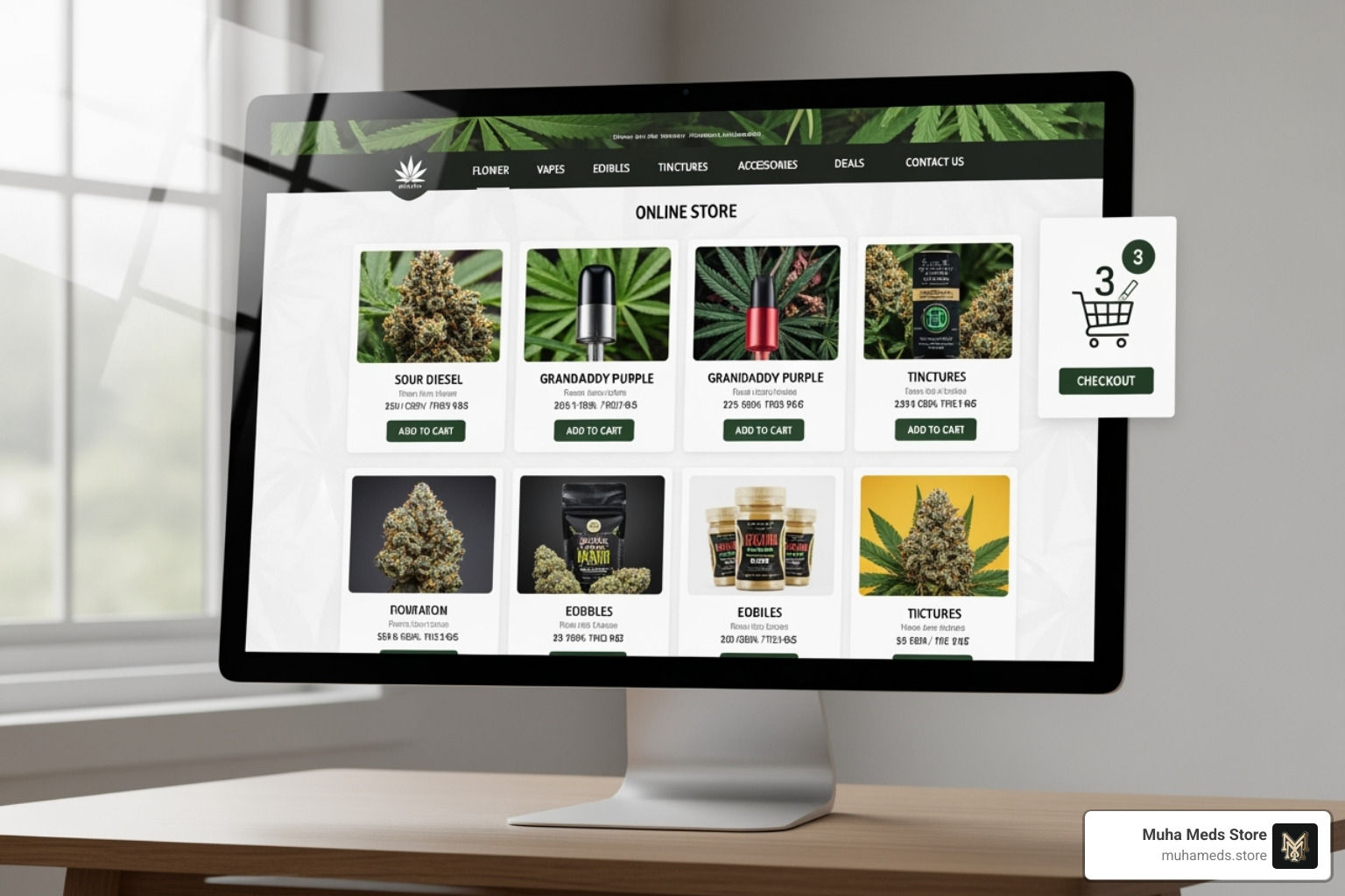 Muha Meds Store online shop interface - Buy Frooties Sour Cherry – 600mg THC Online