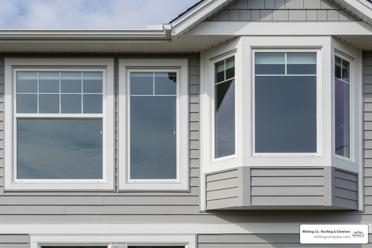 Different window styles including double-hung, casement, and bay - window replacement cost