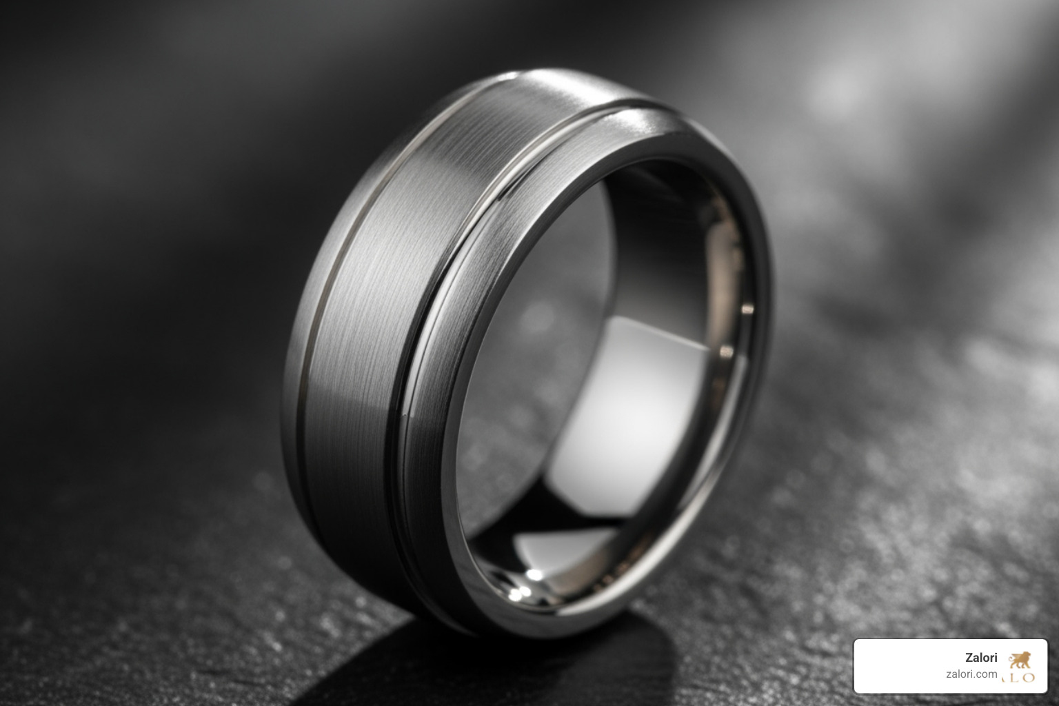 modern, sleek titanium men's wedding band - hypoallergenic metal jewelry modern, sleek titanium men's wedding band - hypoallergenic metal jewelry