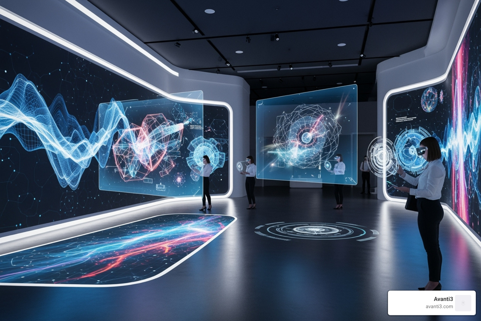 a futuristic museum blending physical and digital elements - virtual reality art exhibitions and masterpieces a futuristic museum blending physical and digital elements - virtual reality art exhibitions and masterpieces