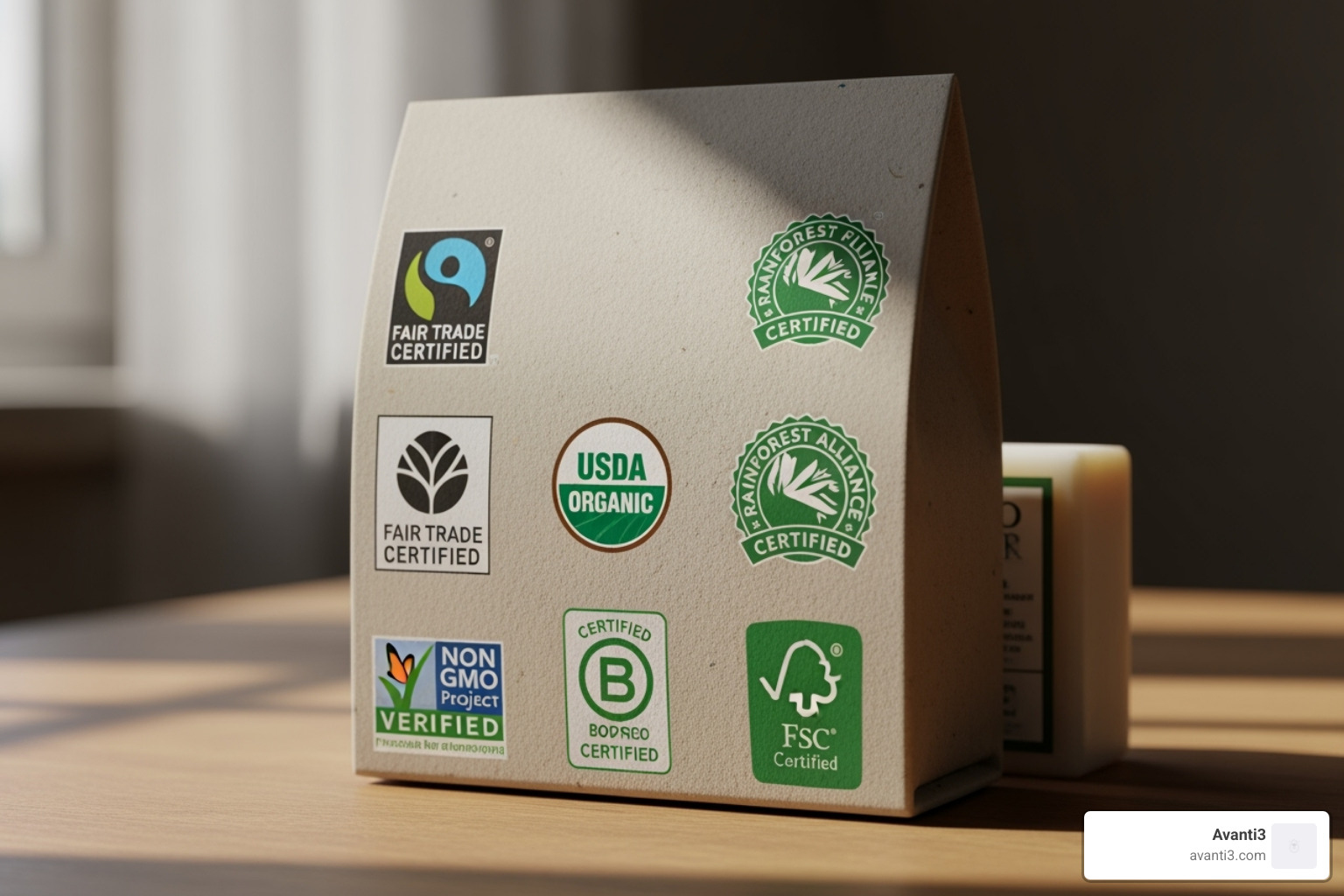 Product with ethical and sustainability labels - Future of marketing