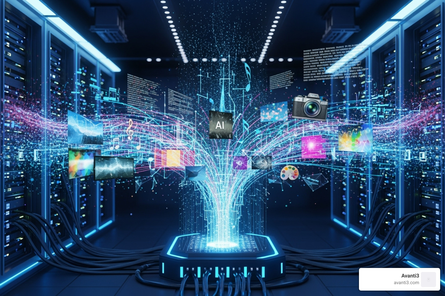workflow diagram showing Ideation, Drafting, Enrichment, Optimization, and Distribution - AI content generation