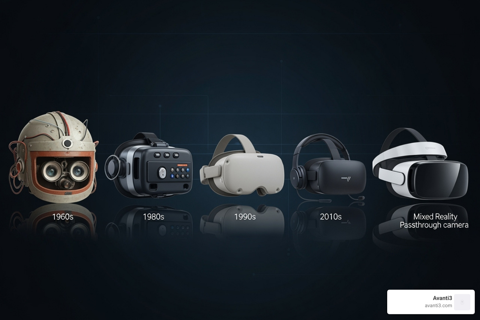 timeline of VR technology - 3d virtual reality game