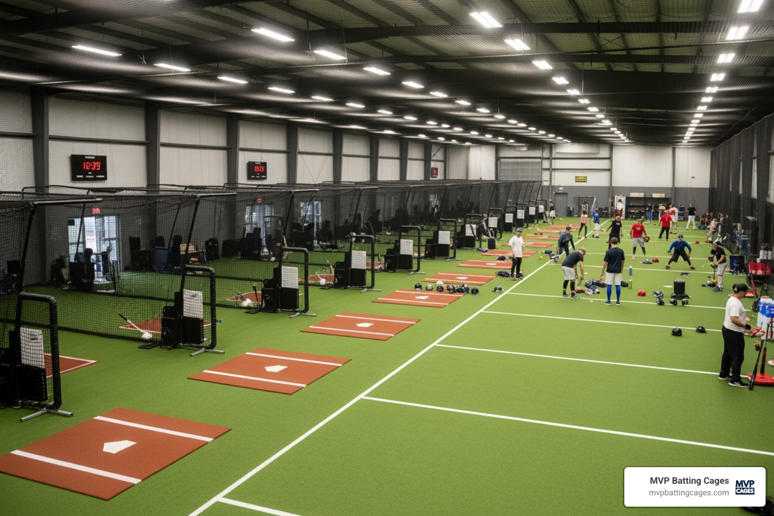 large, multi-lane indoor baseball facility - batting cages in gilbert arizona