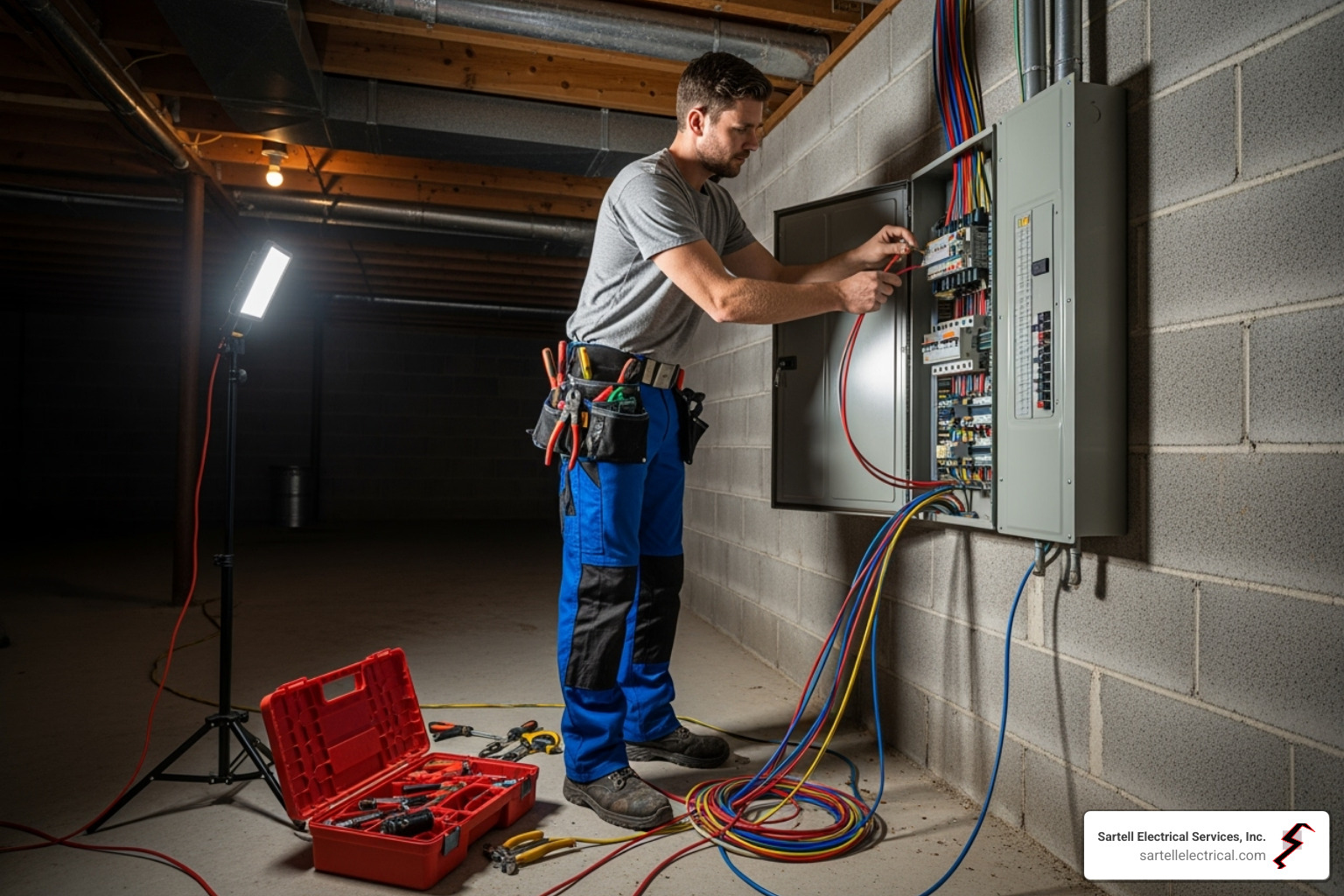 electrician installing new electrical panel - change electrical panel from 100 to 200 cost electrician installing new electrical panel - change electrical panel from 100 to 200 cost