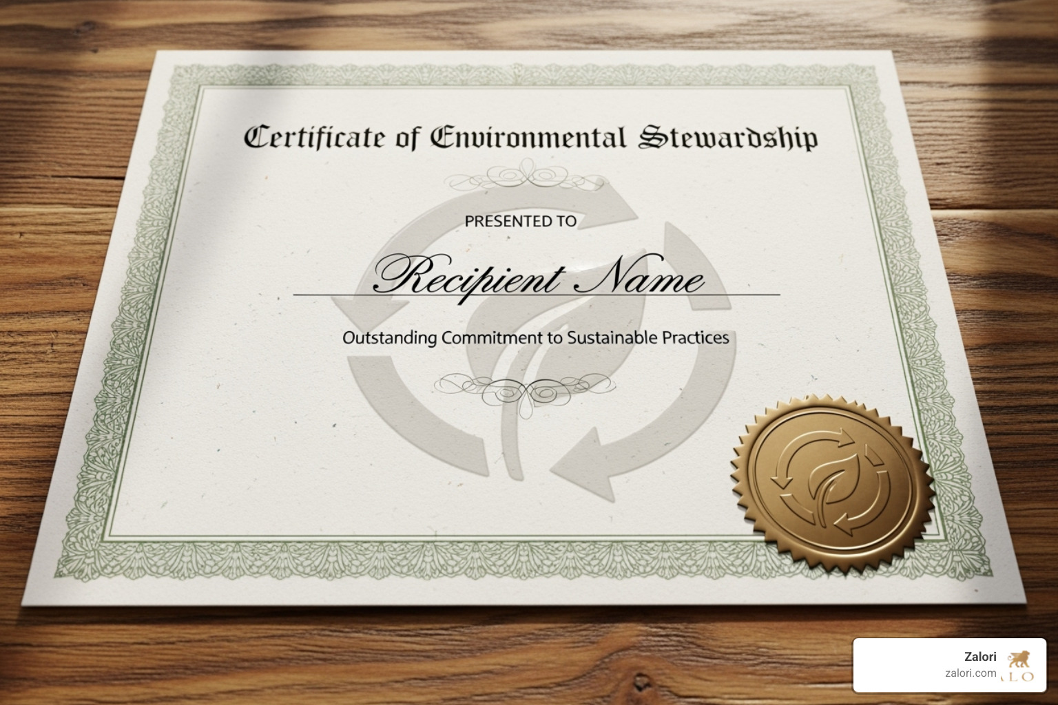 certificate representing recycled gold - solid gold fashion jewelry certificate representing recycled gold - solid gold fashion jewelry