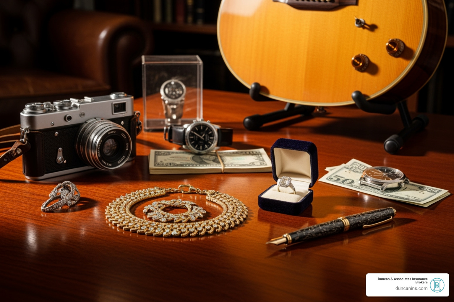 high value items jewelry camera musical instrument - personal property coverage for a mobile home