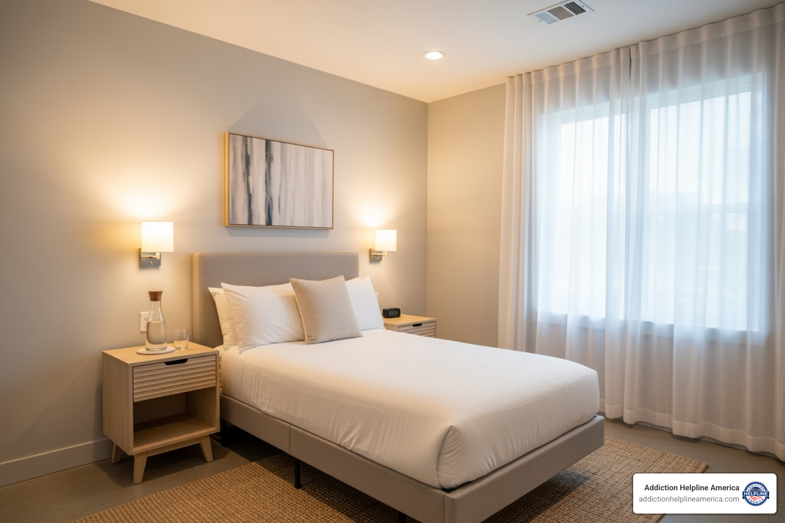 calm and professional detox facility room - cocaine addiction recovery calm and professional detox facility room - cocaine addiction recovery
