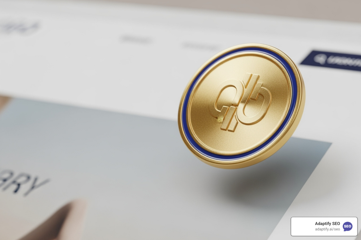 trusted badge on a local business website - badge program backlink