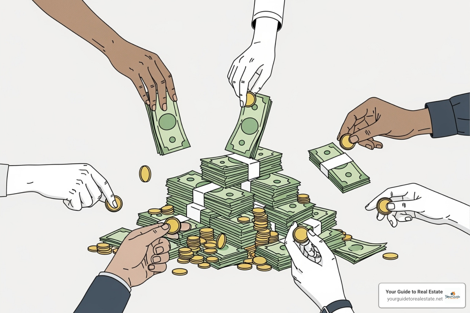 commission split illustration - commercial real estate agent salary