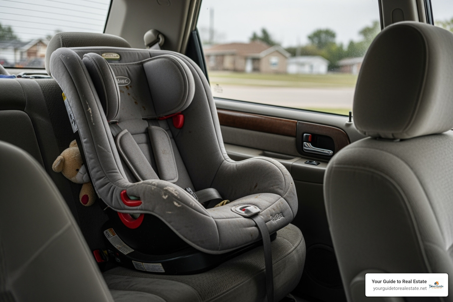 used car seat - what not to sell at garage sale