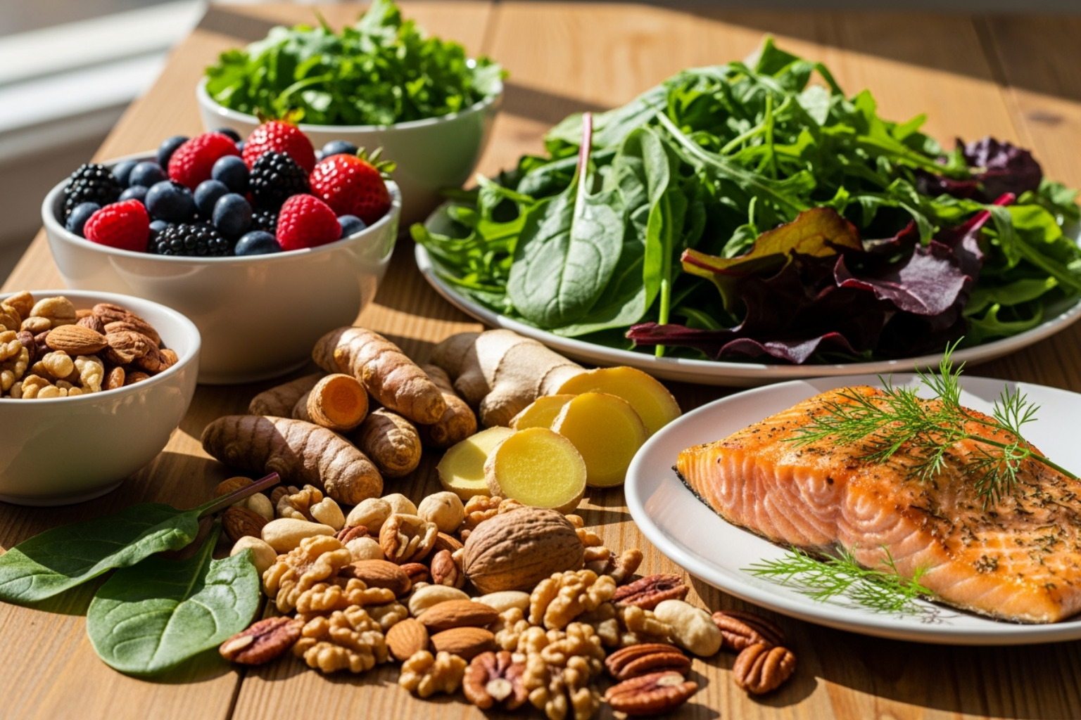colorful anti-inflammatory foods - What helps joint inflammation?