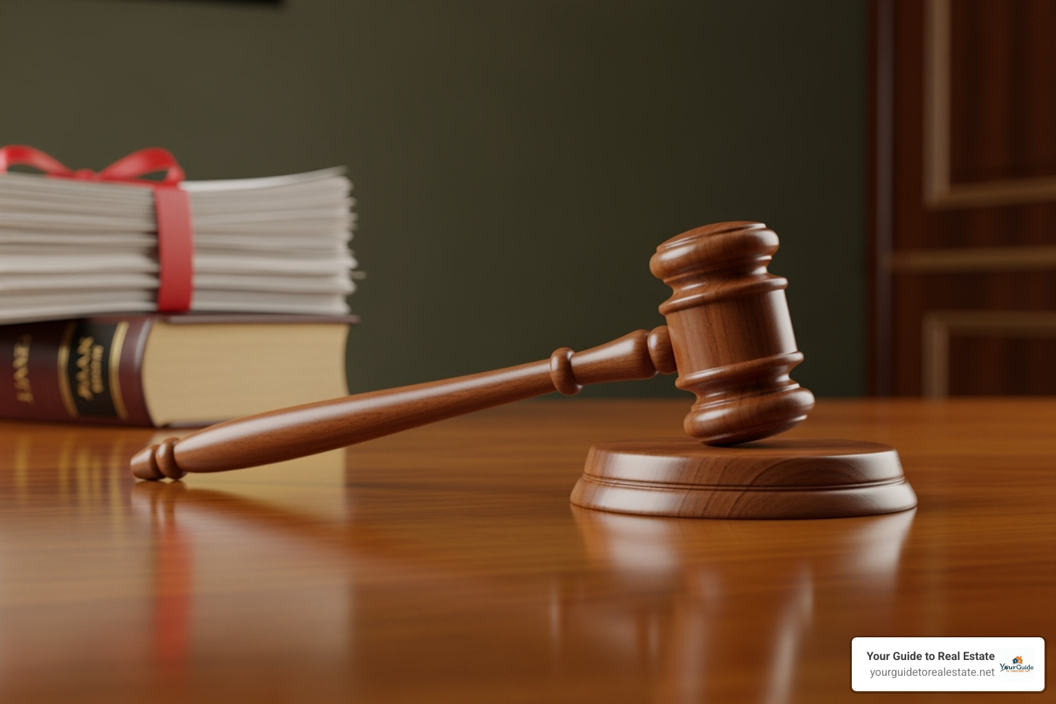 gavel in formal setting - realtor code of ethics