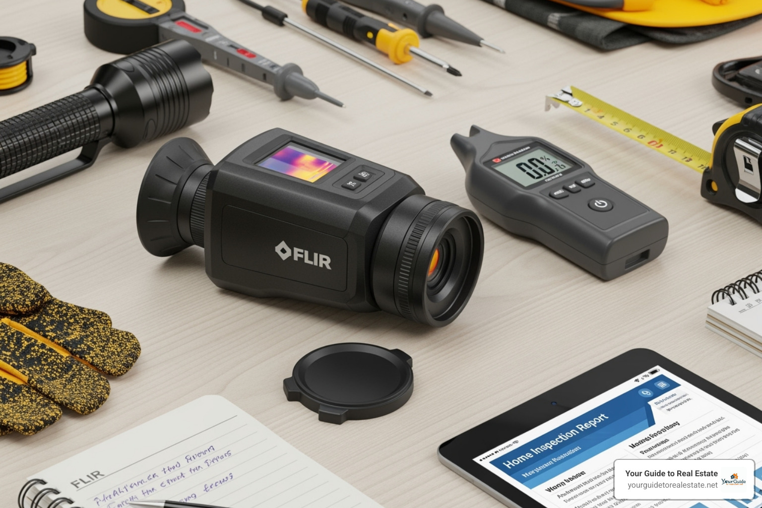 home inspection equipment - things that fail a home inspection