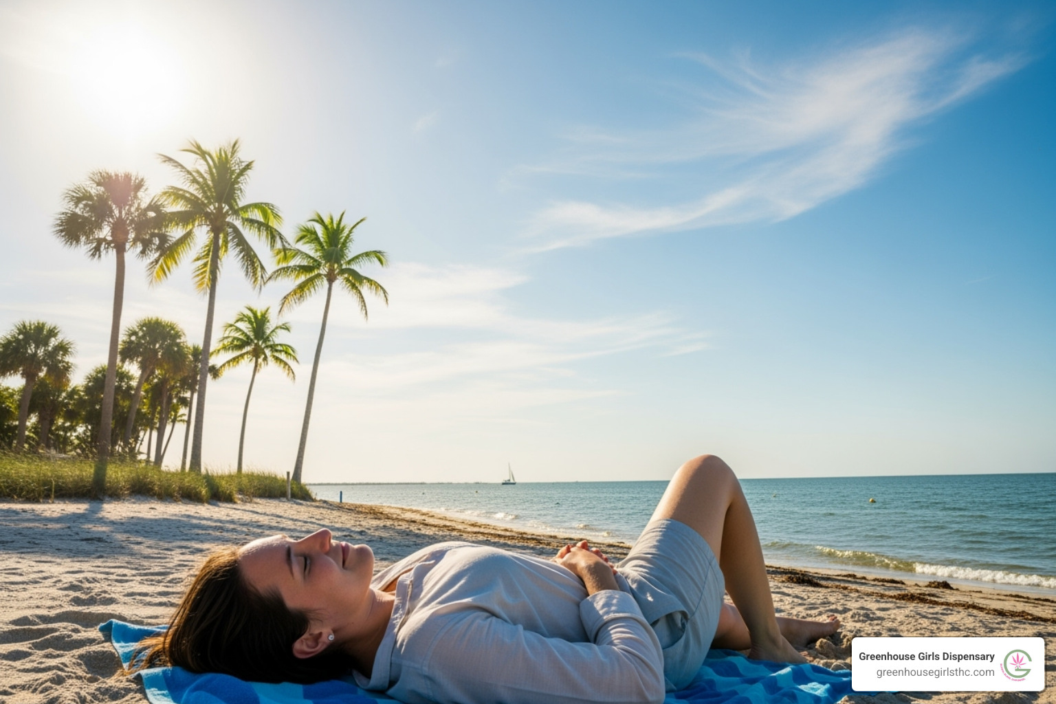 a person relaxing in a serene Palm Harbor setting - thca flower palm harbor a person relaxing in a serene Palm Harbor setting - thca flower palm harbor