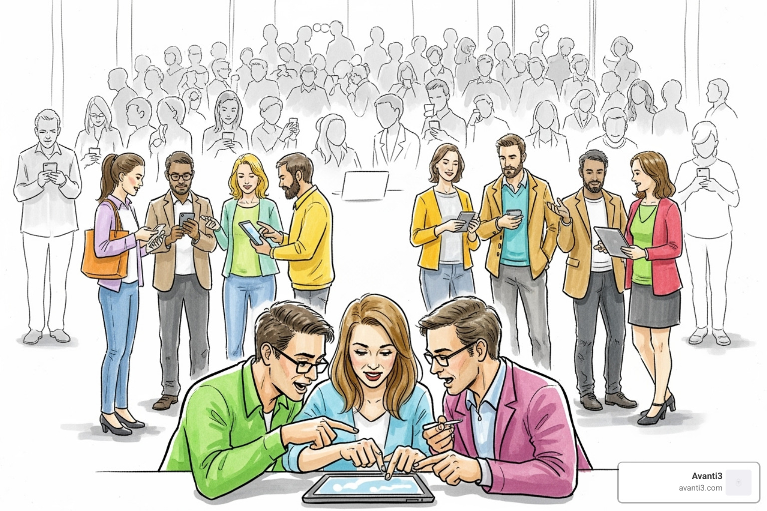 Infographic showing the 90-9-1 rule of online community participation - building successful online communities Infographic showing the 90-9-1 rule of online community participation - building successful online communities